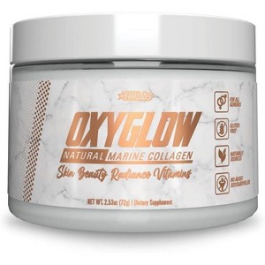 EHPlabs OxyGlow Unflavored Marine Collagen Powder – Supports Skin Elasticity, Hair Strength & Nail Growth – 30 Servings - 1 of 4