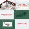 Hold N' Storage -  Christmas Ornament Storage Box with Lid - Store and Protect up to 64 Holiday Ornaments - 3 of 4
