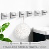 WOWOW Stainless Steel Single J-Hook Robe/Towel Hook - 3 of 4