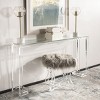 Benji Acrylic Console Table - SFV3103A - Clear - Safavieh Couture - 3 of 4