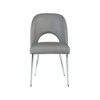 Meridian Furniture,Logan Vegan Leather Dining Chair, Set of 2 - 3 of 4