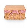 Picnic Time Piccola Picnic Basket Red and White Gingham - 2 of 4