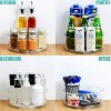 LunaLulinlk 2 Pack Lazy Susan Organizer Turntable for Cabinet, Rotating Condiment Organizer for Kitchen Pantry Organizers and Storage - 4 of 4