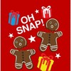 Christmas Oh Snap Adult Crew Neck Short Sleeve Tee - 2 of 2