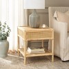 Arvid Square Accent Table - ACC6506A - Natural - Safavieh - 2 of 4