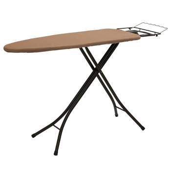 Household Essentials Mega Wide Top Ironing Board 4 Legs Antique Bronze Frame