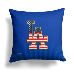 MLB Los Angeles Dodgers Celebrate Series Throw Pillow 18x18 Inches - 1 of 4