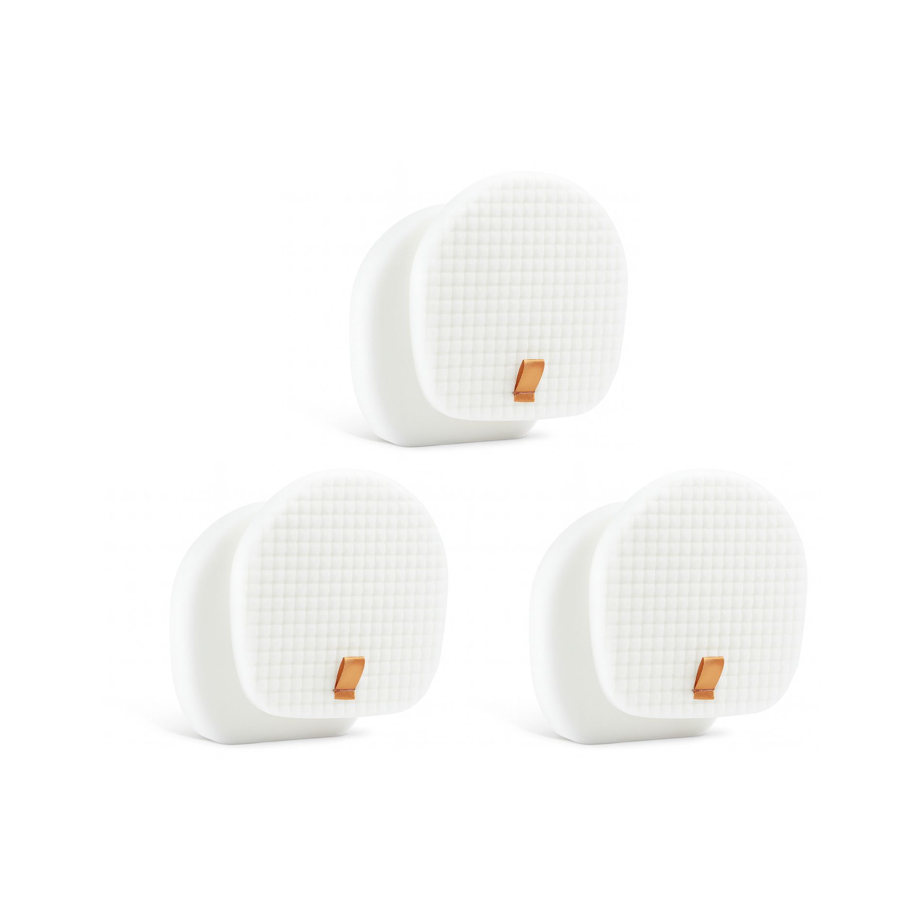 Nispira IX141 Foam Vacuum Filter Set for Shark Stick Vacuum IX140 IZ140 IX142 IZ140C UZ145 IZ141C WZ140 IZ163H IZ441HBRN 616FJ140 617FJ140 3 Pack