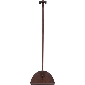 Gator Frameworks GFW-ELITEGTRHNGSTD-BRN Elite Series Guitar Hanging Stand in Dark Brown Walnut Finish Walnut - 1 of 4