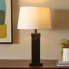 Reine 24" Table Lamp - TBL8002 - Black - Safavieh - 3 of 4