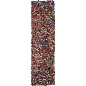 Leather Shag LSG511 Hand Woven Rugs - Safavieh - 1 of 4