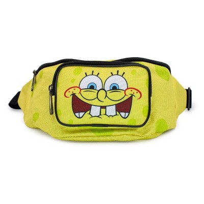 Nickelodeon Bag, Fanny Pack, SpongeBob SquarePants Nervous Smile, Canvas