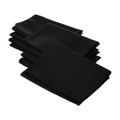 Slickblue Polyester Poplin Napkins 18"x18", Serged Edge, Event or Daily Table Use, 41 Color Options – Set of 4 or 10