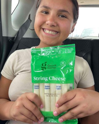 Low-moisture Part-skim Mozzarella String Cheese - 12oz/12ct - Good ...