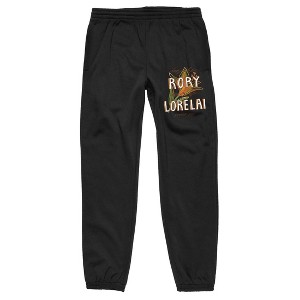 Gilmore Girls I'm the Rory to Your Lorelai Men's Black Sweatpants - 1 of 1