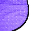 Unique Bargains Waterproof Hair Dye Perming Cutting Barber Cape Purple 1 Pc - 3 of 3