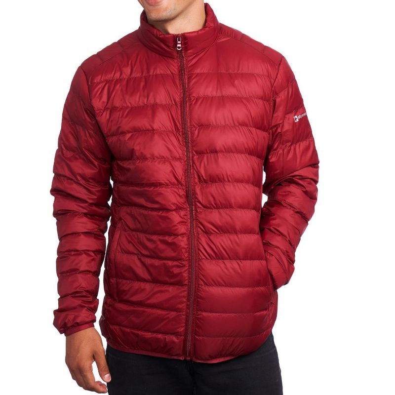 Alpine Swiss Niko Mens Down Alternative Jacket Puffer Coat Packable Warm Insulation & Lightweight, 2 of 9