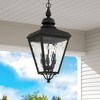 Livex Lighting Cambridge 3 - Light Pendant in  Black - 4 of 4