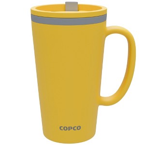 Copco Cone Double Wall Insulated Coffee Mug with Handle, Durable & BPA-Free Reusable Plastic, 16 oz. - 1 of 4