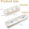 LunaLulinlk Multifunctional Drawer Fit Storage Bin Adjustable Kitchen Storage Organizer Storage Bin - 4 of 4
