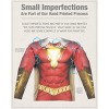 Men's Shazam Movie Shazam Uniform (Front Back Print) Long Sleeve Costume T-Shirt - 4 of 4