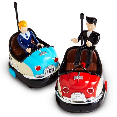 fao schwarz nostalgic model remote control bumper car set