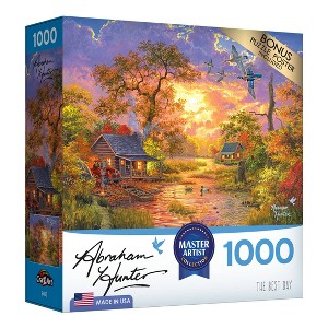 RoseArt Abraham Hunter The Best Day Jigsaw Puzzle -1000pc - 1 of 4