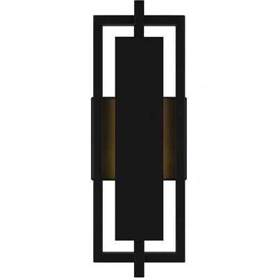 Quoizel Lighting Pointsett 1 - Light Sconce in  Matte Black