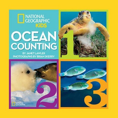  Ocean Counting - (National Geographic Little Kids (Hardcover)) by  Janet Lawler (Hardcover) 