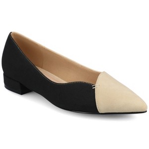 Journee Women's Carmin Medium and Wide Width Dress Flats - 1 of 4