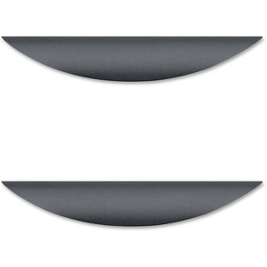 Lorell Traditional Pull .5"x4"x2" 2/PK Black 34347 - 1 of 1