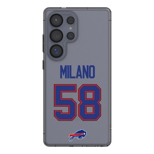 NFL Buffalo Bills Players Game Tactic Clear Cell Phone Case for Samsung Galaxy - 1 of 4