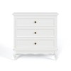Heynemo  3 Drawer Dresser for Bedroom, Wide Chest of Drawers with Ball Bearing Slide, Modern Wood Dresser Nightstand Cabinet for Living Room - 4 of 4