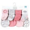Hudson Baby Infant Girl Socks and Mittens Set, Safari Girl, 0-6 Months - 2 of 4