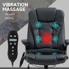 Massage Office Chair, Heated Reclining Computer Chair with 6 Vibration Points, Armrest and Remote - 4 of 4