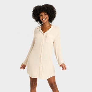 pajama dress Dresses & Nightgowns Our comfortable Goodnight Slip Sleep Dress is mindfully made featuring a subtle v Municipal Lace Nightgown Fleece Sleepwear