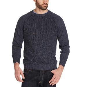 Weatherproof Mens Tuck Knit Raglan Pullover Sweater - 1 of 1