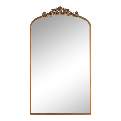 Arendahl Gold 24" x 42" Baroque Arch Wall Mirror