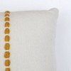 20"x20" Oversize Wanda Yarn Stitched Woven Cotton Square Throw Pillow - Decor Therapy - image 4 of 4