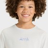 Boys' Short Sleeve Shark Graphic T-Shirt - Cat & Jack™ Light Gray - 2 of 4