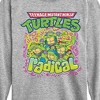 Boys' - Teenage Mutant Ninja Turtles - 90s Logo Long Sleeve Graphic T-Shirt - 2 of 4