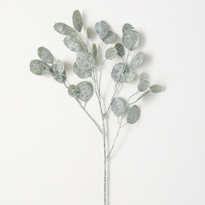 Auldhome Design- Frosted Red Berry Picks, Christmas Decor Greenery