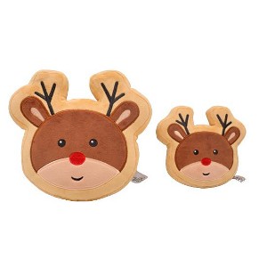 Midlee Reindeer Sugar Cookie Dog Toy - 1 of 4