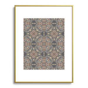 Pimlada Phuapradit Kaasni Gray Metal Framed Art Print - Deny Desings - 1 of 3