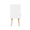 Cesicia Nightstand With Collapsible Fabric Drawer, Wood Side Table with Storage Cabinet for Kids, Adults - 4 of 4