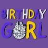 Junior's Star Wars Millennium Falcon Birthday Girl T-Shirt - 2 of 4