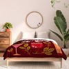 Deny Designs Full/Queen Jessica Molina Making Spirits Bright Holiday Comforter and Pillow Sham Orange - 3 of 4