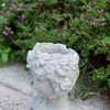 Maggift Planters Cement Bust Wall Planter, Indoor Outdoor Home Garden Decor, Decorative Plant Pots for Living Room, Balcony, Gray 11.4"*10.6"*15.4" - 3 of 4