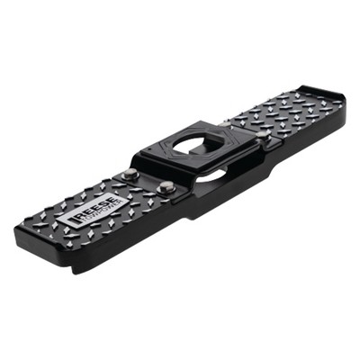Reese Towpower Trailer Hitch Ball Mount Step with Cast Aluminum Construction for Automotive, Minivans, SUVs, Trucks, and Towing Needs