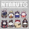 Men's Naruto Nyaruto Classic Lineup T-Shirt - image 2 of 4